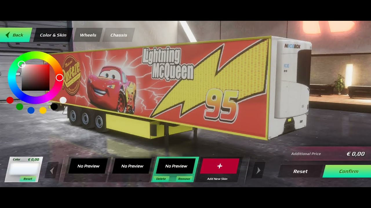 preforms  good-looking traller cargo 95- ETS3