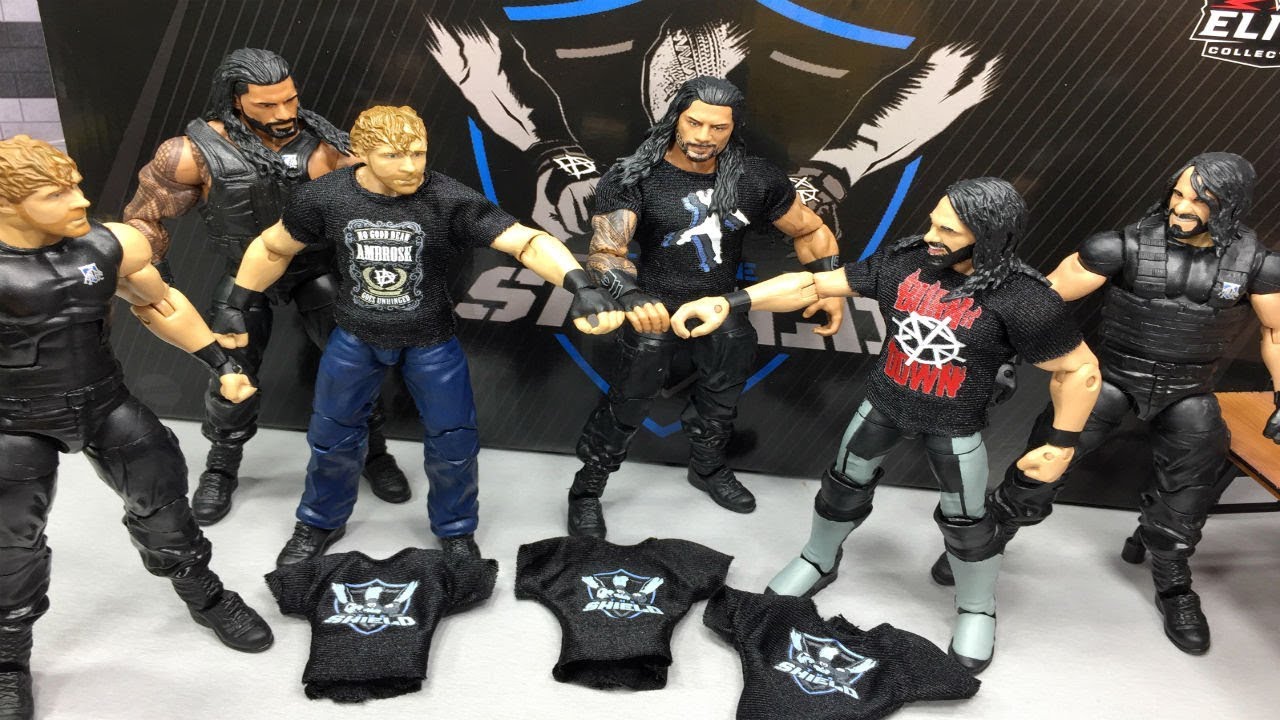 wwe shield 3 pack