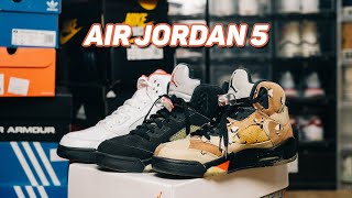 Chi tiết về Air Jordan 5 : lịch sử, phối màu, câu chuyện,...