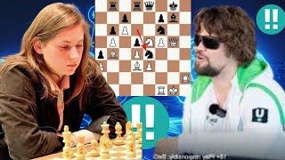 2880 Elo chess game | Judit Polgar vs Magnus Carlsen 10