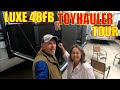 Luxe 48FB Toyhauler // Video Tour // Full Time RV Living