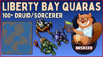 Quaras Liberty Bay | 100+ Mage (Druid/Sorcerer) | Tibia