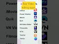 best video editing apps for YouTuber 🎥#shortsfeed#videoediting#editingapps#salmaniatech#techtips#fyp