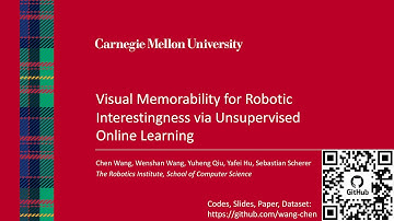 [ECCV 2020 Oral] Visual Memorability for Robotic Interestingness via Unsupervised Online Learning