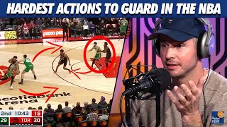The Hardest Actions To Guard In The NBA | JJ Redick