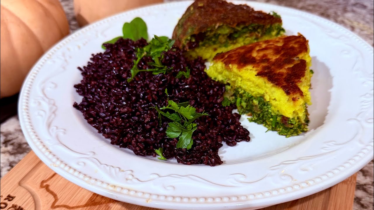 ⏯️ Recipe Potato and Veggie Frittata with Rice Berry🥙📕 Recipe in the Description 
