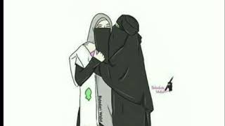 Kartun sahabat muslimah menyentuh hati😢