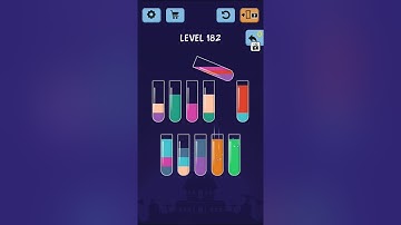 Water Color Sort Level 182 | Avir Gaming | New Water Color Short Game | New Level Game 2021