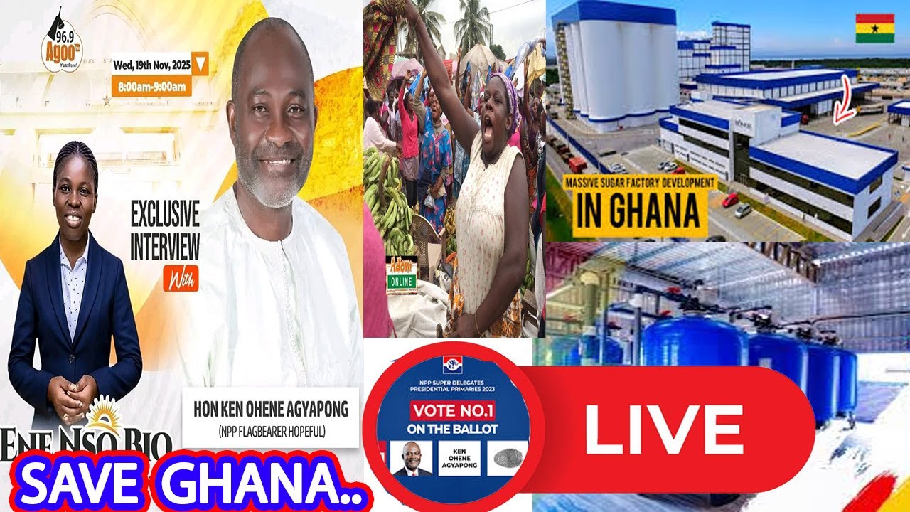 ((ПРЯМОЙ ЭФИР)) Кеннеди Агьяпонг перевернул западное правительство с ног на голову, его идеи шоки...