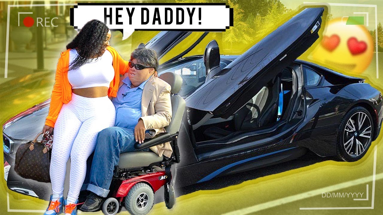 EPIC Handicap *GOLD DIGGER* PRANK($100.000 bmw i8) PART 2 | Young Ezee