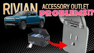 Rivian Accessory Outlet Problems. Bad design?