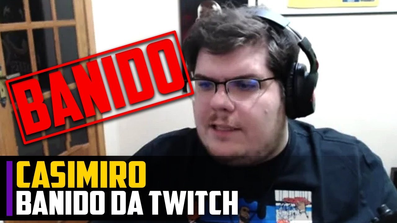 Twitch: Casimiro sofre ban, mas recupera canal em horas