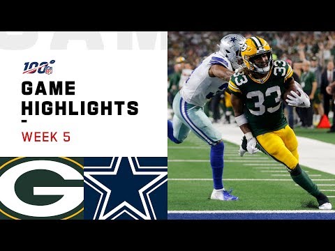 Packers vs. Cowboys Week 5 Highlights | NFL 2019