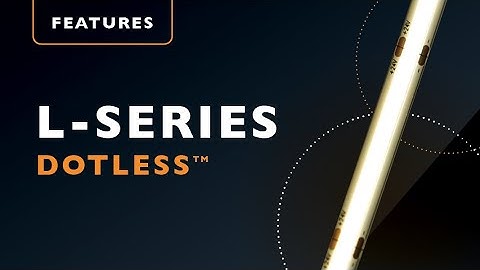L-Series Dotless™ Linear LED Strip Lights