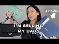 Im selling my designer bags   helas haul  chanel bottega balmain