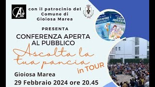 ASCOLTA LA TU PANCIA in tour a Gioiosa Marea (29-02-2024)