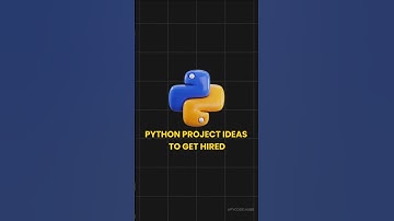 Python project ideas! #python #pythonprojects #techshorts #aishorts #projectideas #pythonshorts