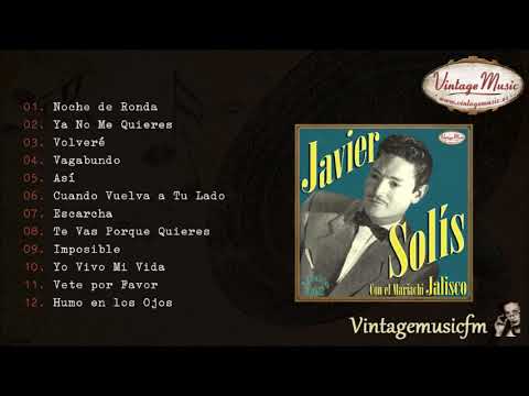 Javier Solís Colección Mexico Rancheras 2 Full Album álbum Completo Youtube