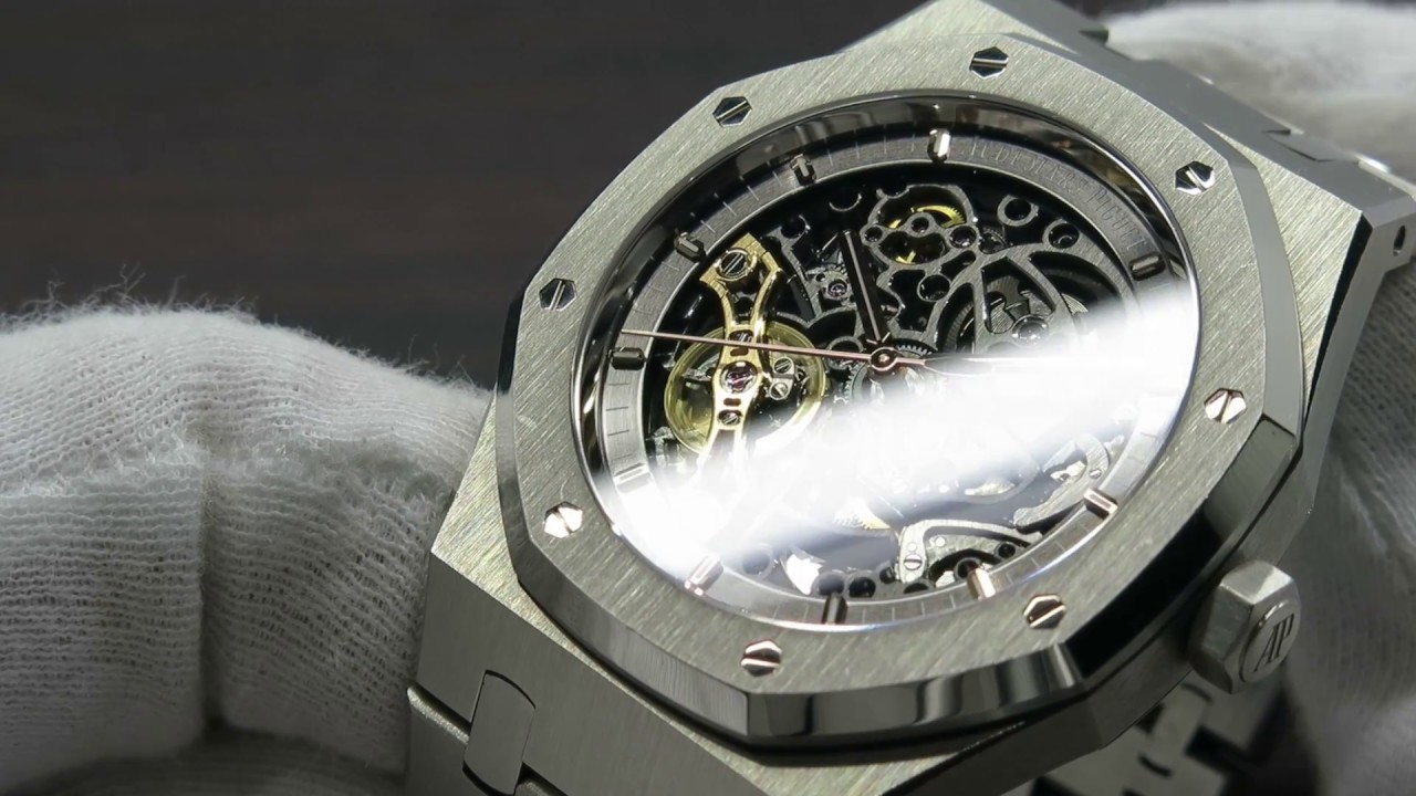 Davidsw On Today S Wrist Ap Royal Oak Doule Balance Wheel Openworked Youtube