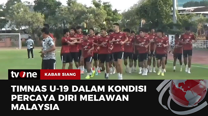 Piala AFF U-19: Jelang Duel Indonesia vs Malaysia | Kabar Siang tvOne