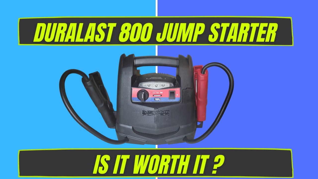 How To Charge Duralast Jump Starter 800