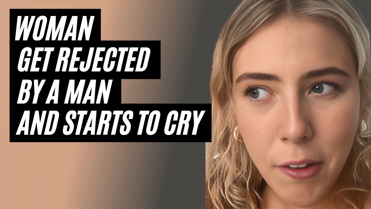 Woman Gets Rejected By Chadrone And Starts To Cry Without Tears