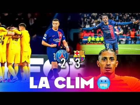 Le Barça climatise Paris...ÇA C&#39;EST LA LIGUE DES CHAMPIONS!!! PSG vs Barça (2-3) - Le debrief/resume
