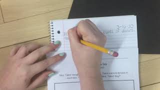 March 16th 1st Grade CGI Problem