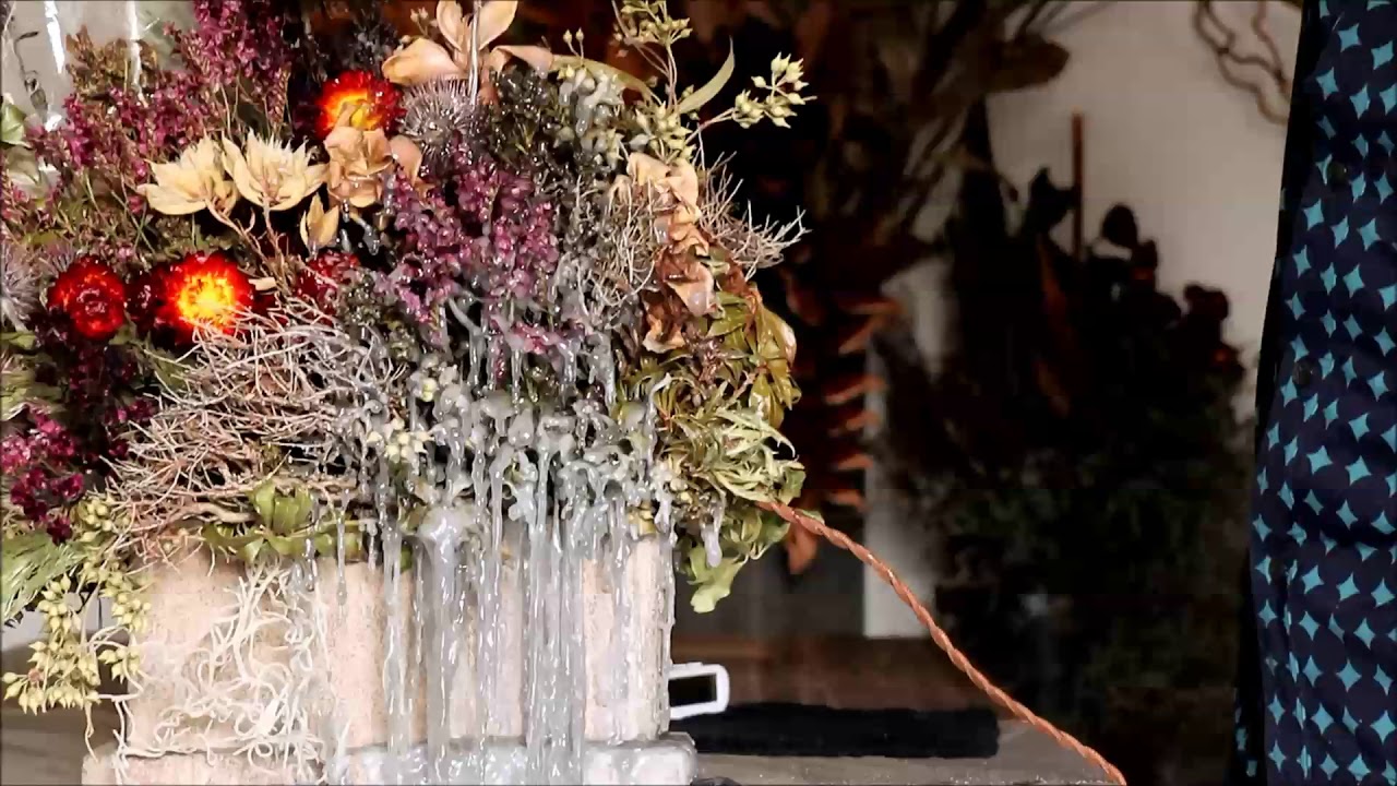 花とロウのclad製作動画 江口洋品店 江口時計店 Vega Botanic Youtube
