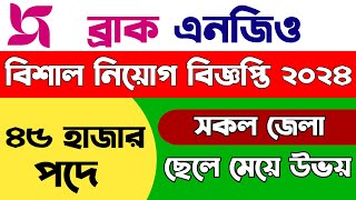 ব্রাক এনজিও নিয়োগ বিজ্ঞপ্তি ২০২৪ || Brac ngo job circular