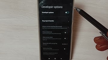 Redmi 10 : Enable / Disable Developer Options
