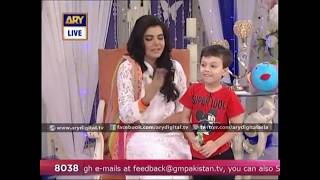 Good Morning Pakistan -Guest Iqrar ul Hassan, Quraltulain and Pehlaj Hassan-22nd July 2015- Part 1