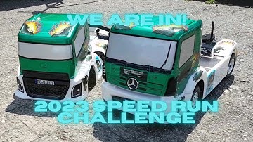 Tamiya TT-01E: 2023 Poor Boys RC Speed Run Challenge - First Run