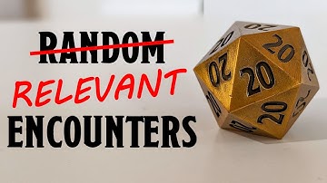 Random encounters shouldn