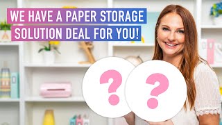 We have a Paper Storage Solution for You! | Scrapbook.com