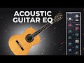 Magic frequencies for mixing acoustic guitar