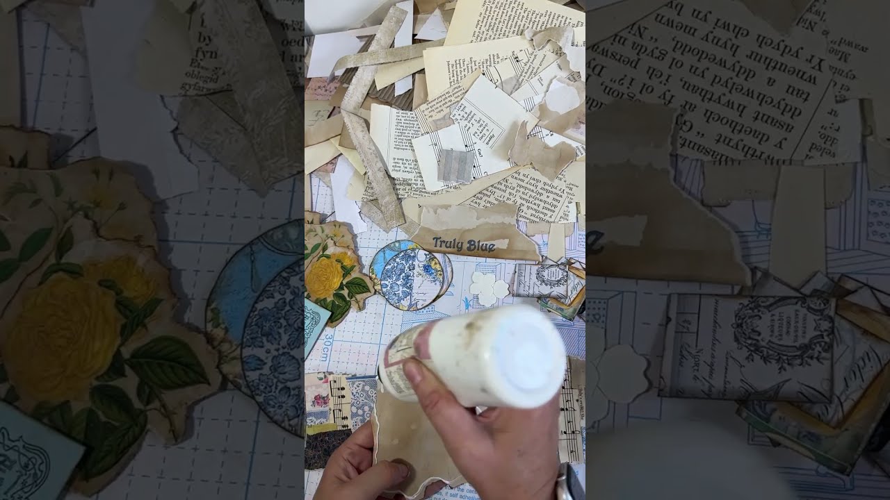 Creating More Journals From Truly Blue Digital Scraps RachandBellaCrafts Junkjournal