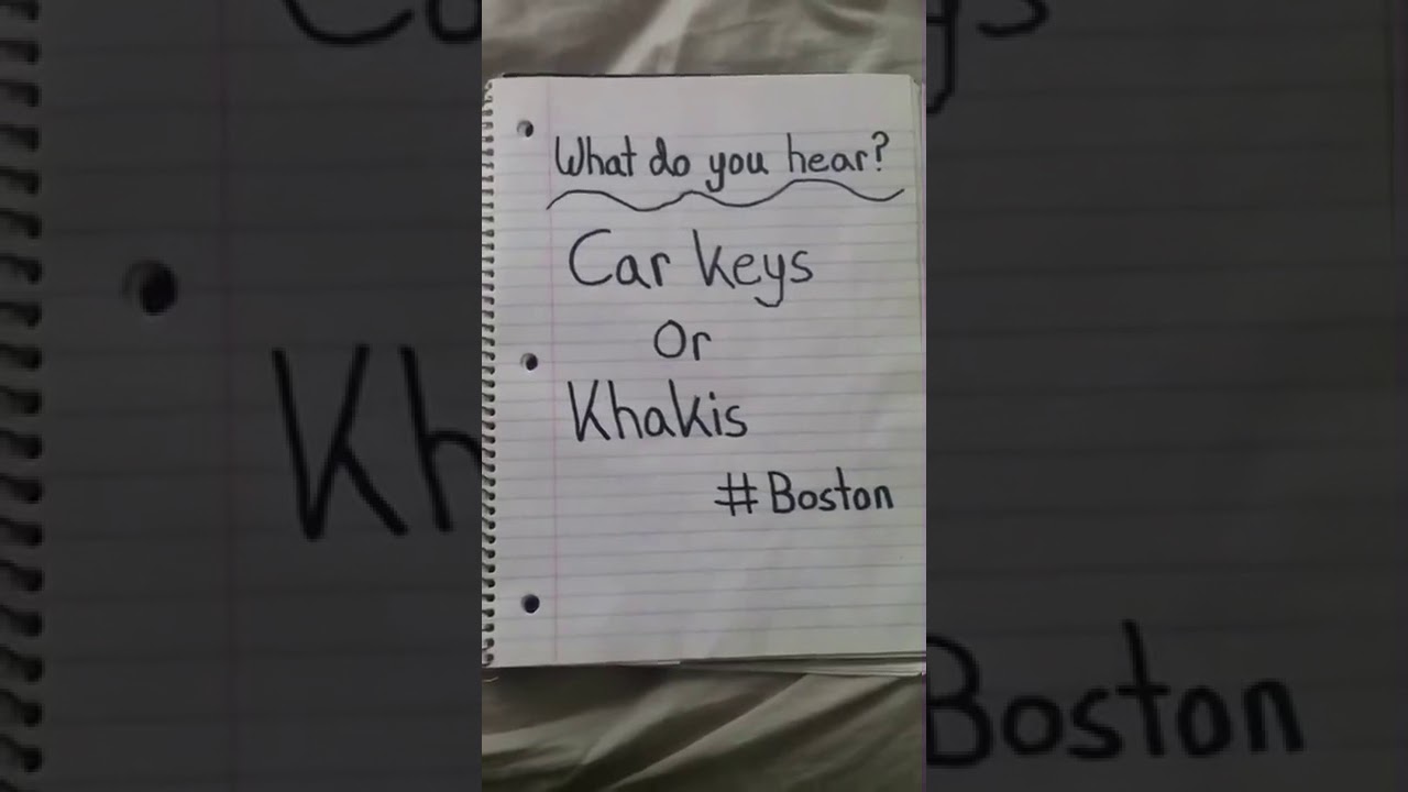 What Do You Hear? Car Keys or Khakis YouTube