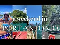 VLOG: weekend in port antonio, jamaica | blue lagoon + somerset falls! 🏝🐬