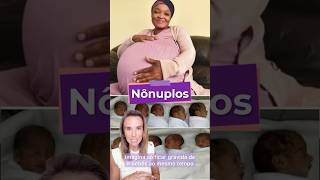 Maior Parto Da História 9 Bebês Vivos De Uma Só Vez Nônuplos