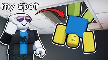 finding IMPOSSIBLE spots in Roblox hide the body...