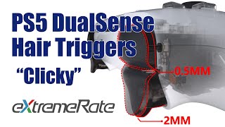 PS5 DualSense Controller Clicky Hair Trigger Kit Installation Guide - eXtremeRate screenshot 5