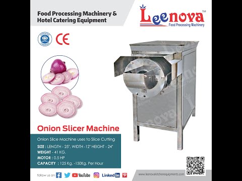 Onion Cutting Machine - Leenova Food Processing Machinery