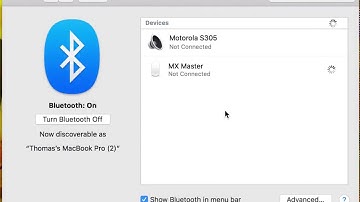 Logitech MX Master Bluetooth Issues MacOS High Sierra