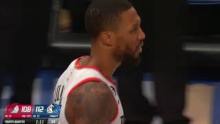 LUKA VS LILLARD! MAVS VS BLAZERS! FINAL 3 MINUTES HIGHLIGHTS! UNCUT!