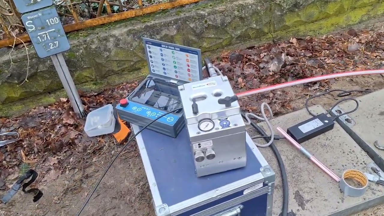 Glasfaserkabel einblasen