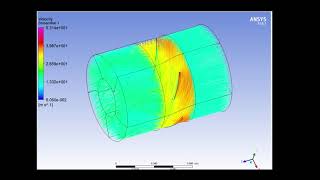 Axial Fan Simulation(MRF) with Vista AFD and CFX