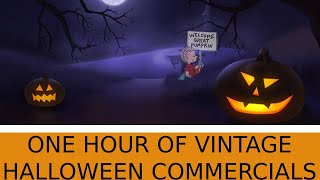 One Hour of Vintage Halloween Commercials from the 1960s to the 1990s (and beyond)