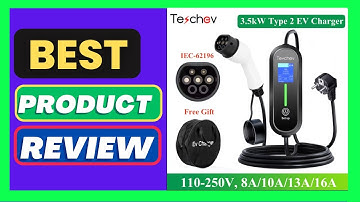Teschev Type 2 Portable EV Charger 16A 1Phase