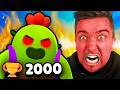 Zničilo To Moje Nervy!! SPIKE PUSH 2000 TROPHY! | Brawl Stars